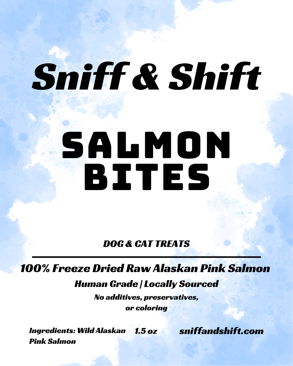 Sniff and Shift Freeze Dried Pink Salmon