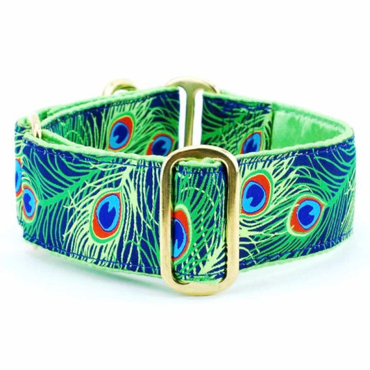 Paradise Found Navy Exclusive Dog Collar by 2 Hounds Design, sold through Sniff and Shift