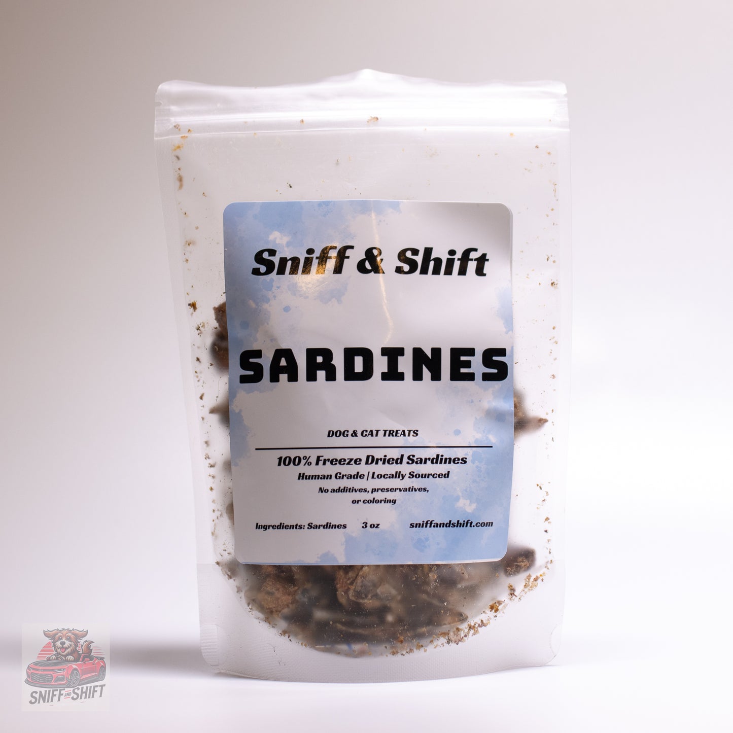 Freeze Dried Sardines | Dog and Cat Treats | Single Source Protein | High in Omegas-My Store