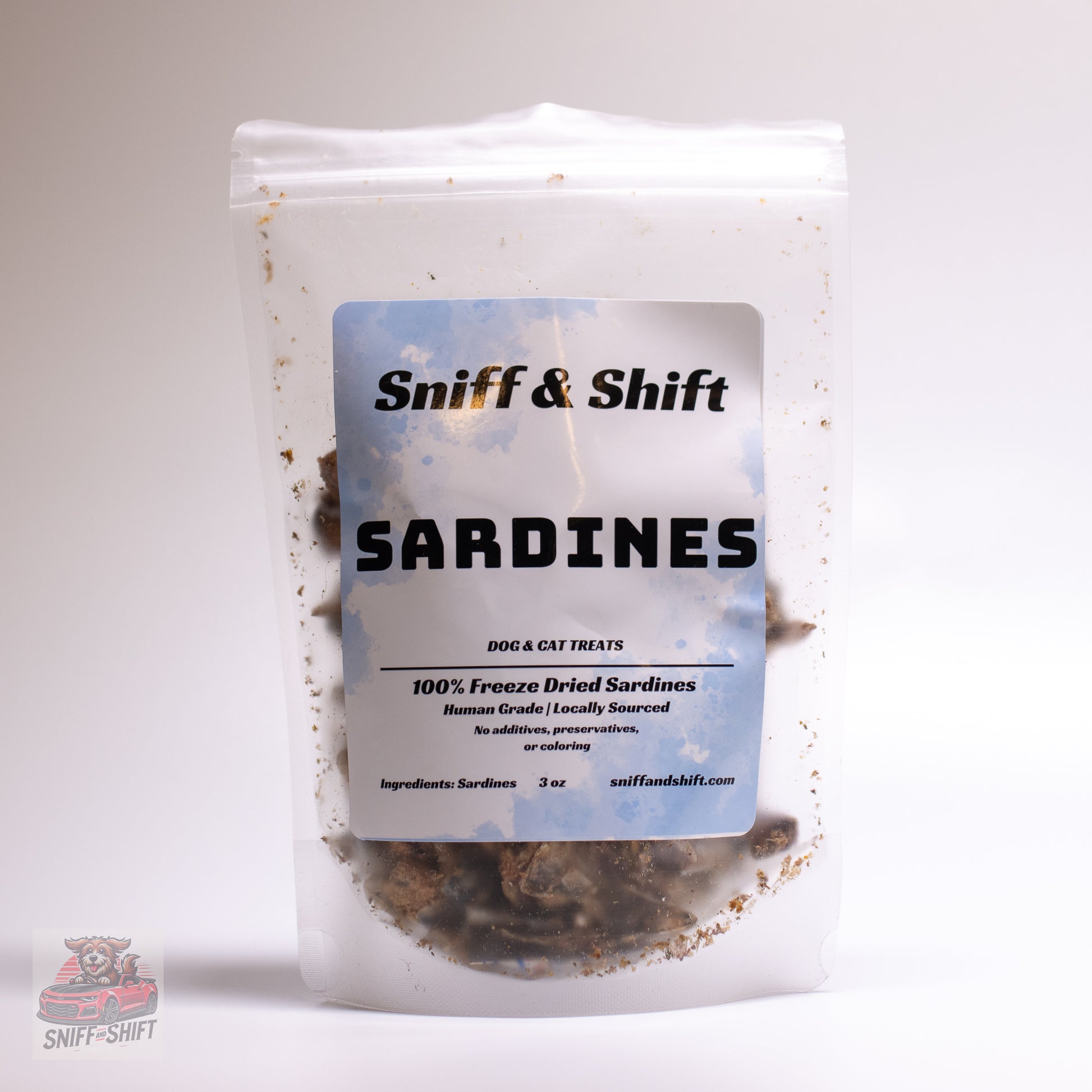 Freeze Dried Sardines | Dog and Cat Treats | Single Source Protein | High in Omegas-My Store