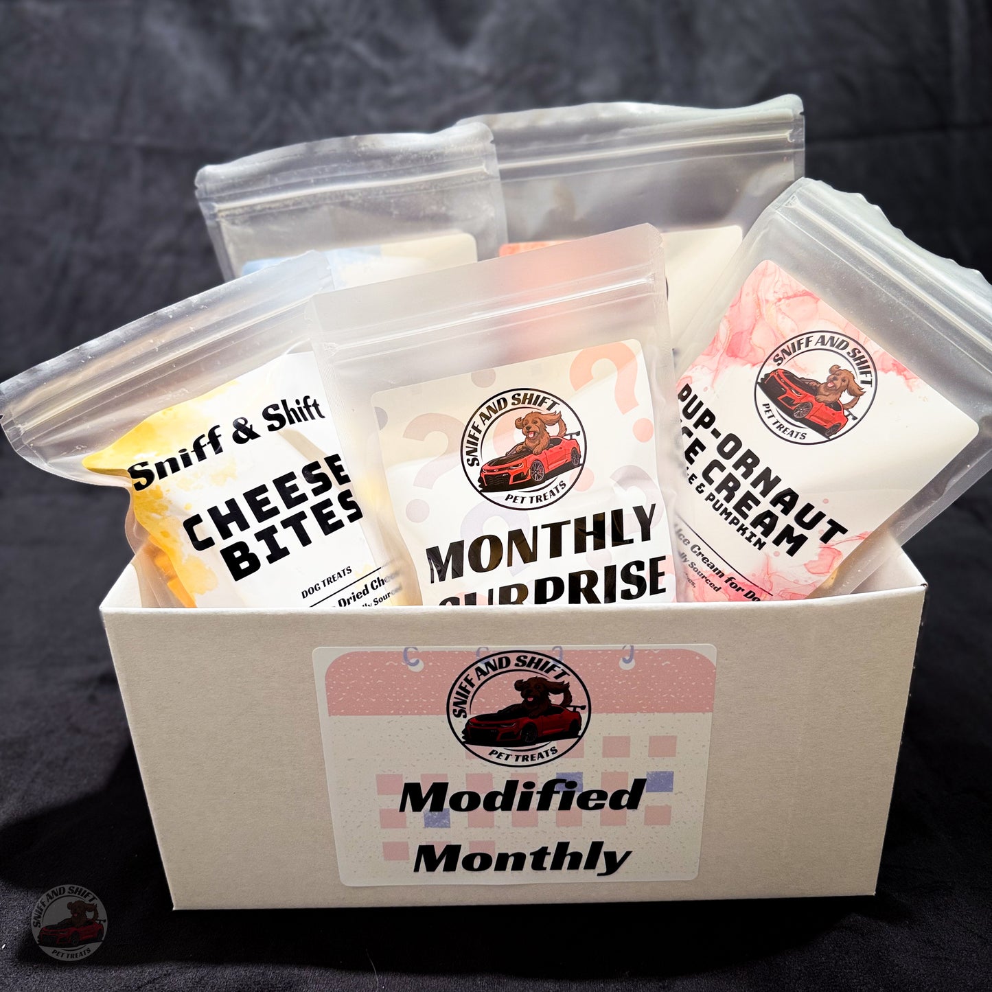 Modified Monthly - A custom monthly treat box