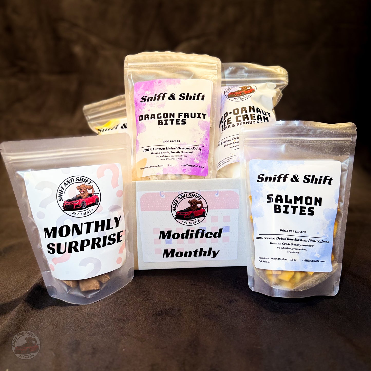 Modified Monthly - A custom monthly treat box