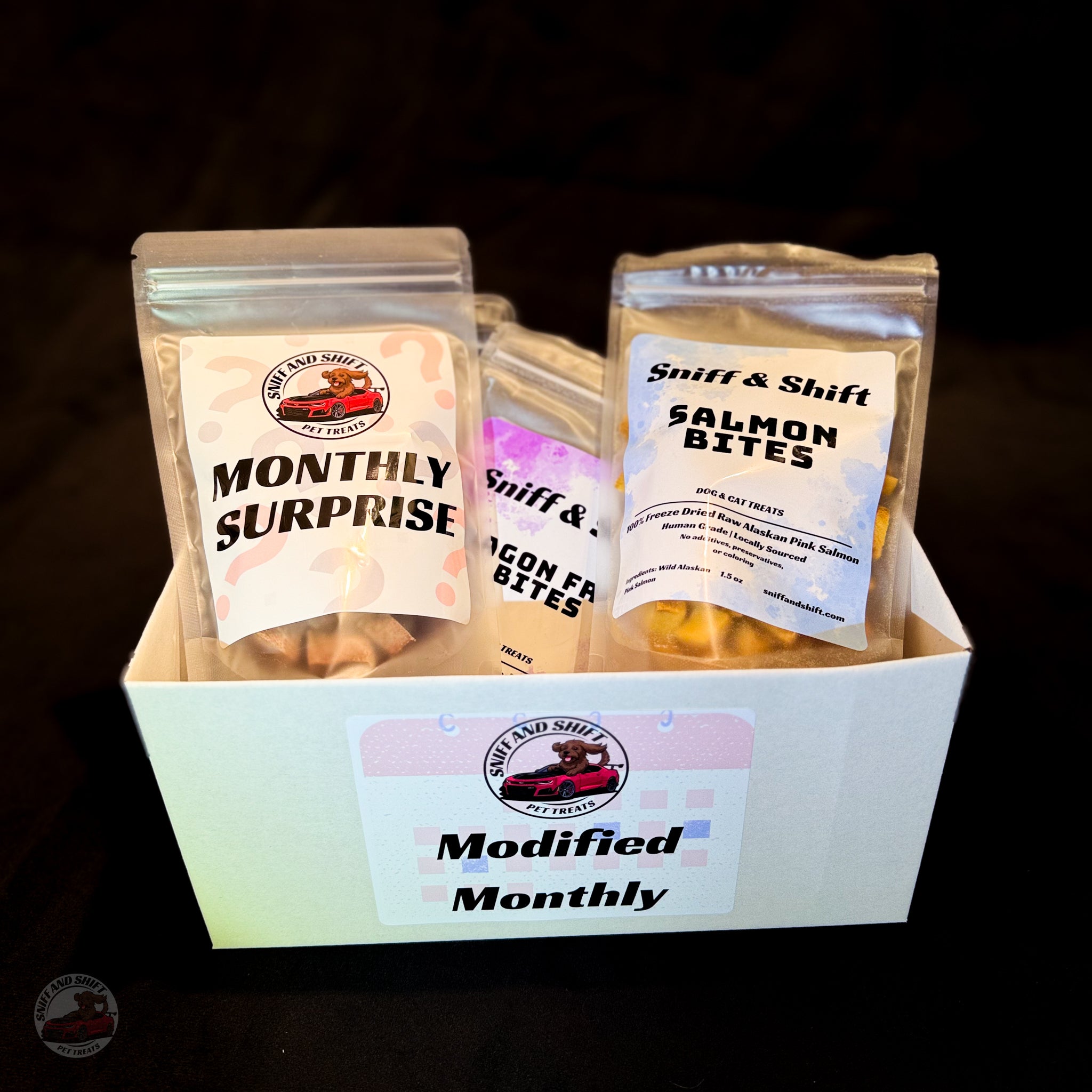 Modified Monthly - A custom monthly treat box