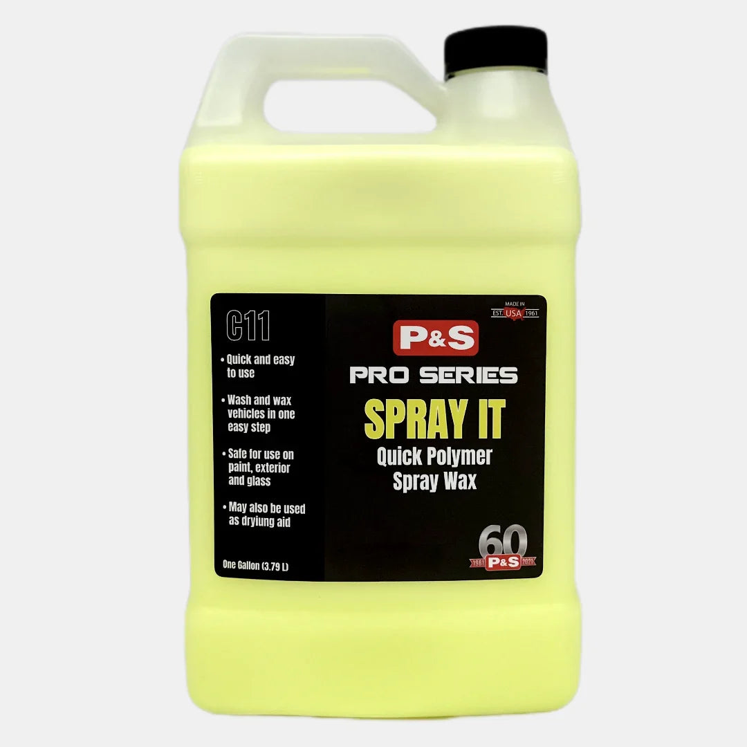 P&S Spray-It Quick Polymer Wax, Gallon