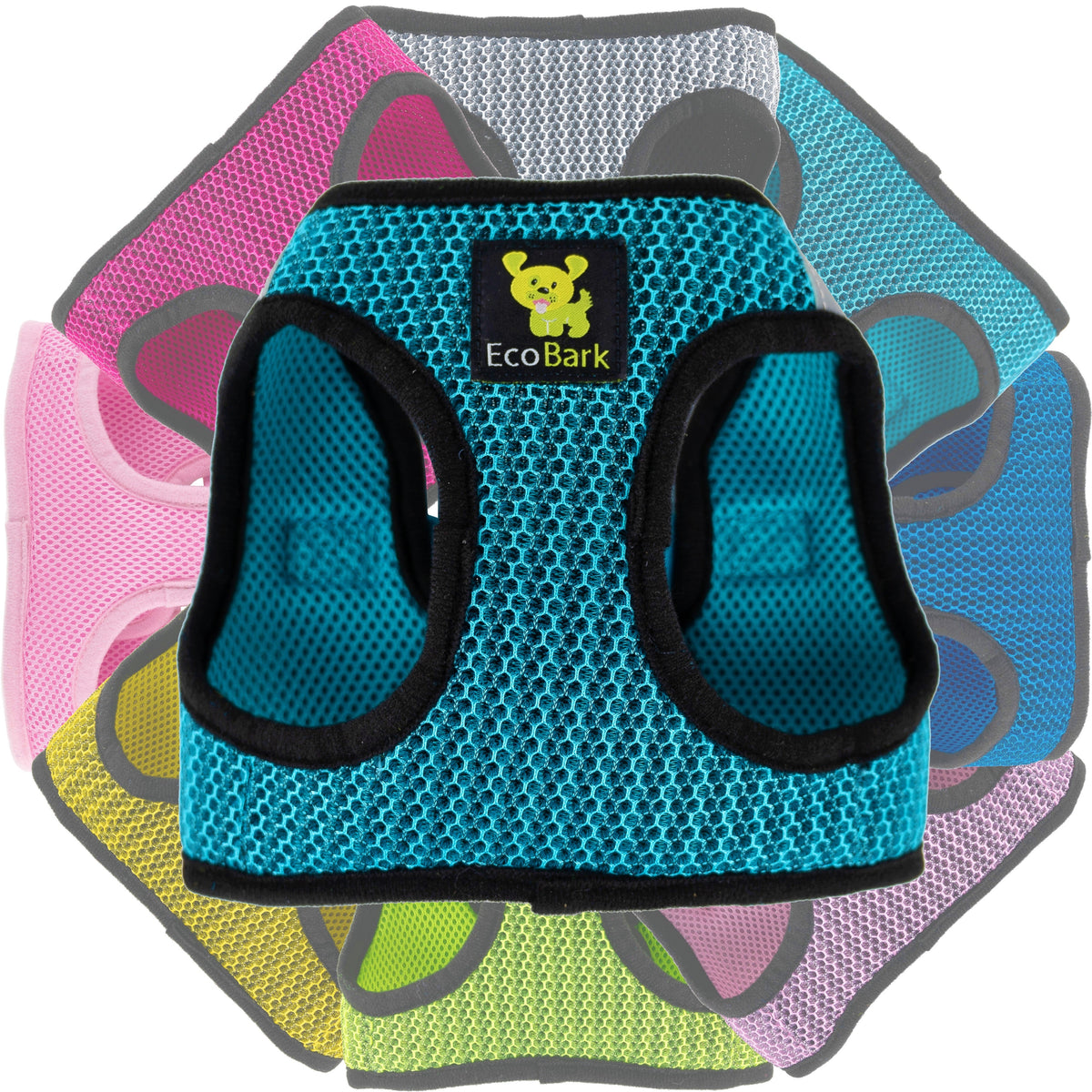 Aqua Sport Step-In Dog Harness, Reflective Mesh, Teacup to XL
