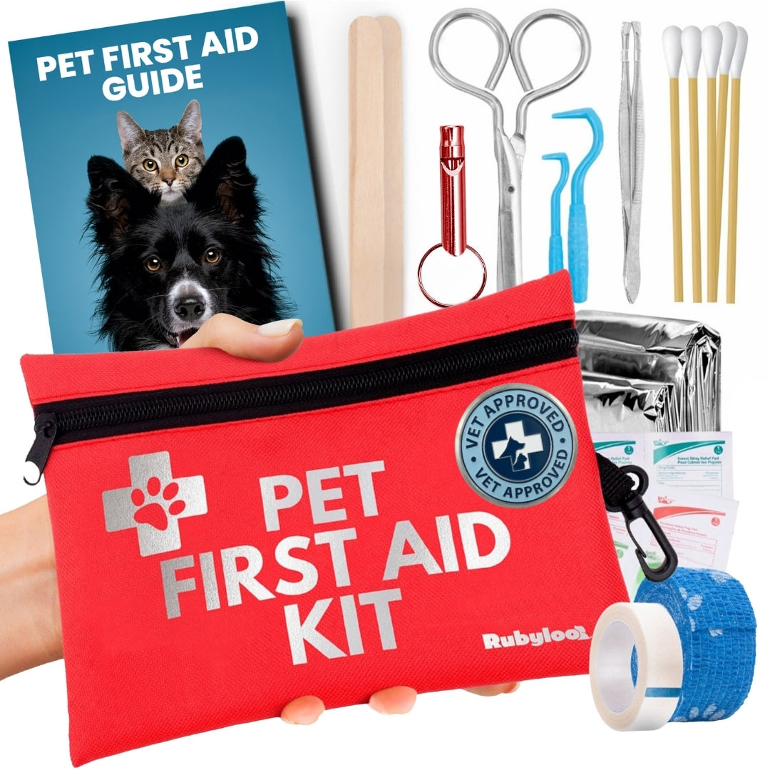 Pet First Aid Kit for Dogs & Cats