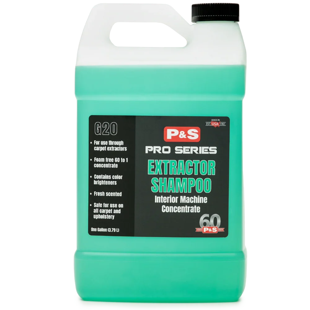 P&S Extractor Shampoo, Gallon