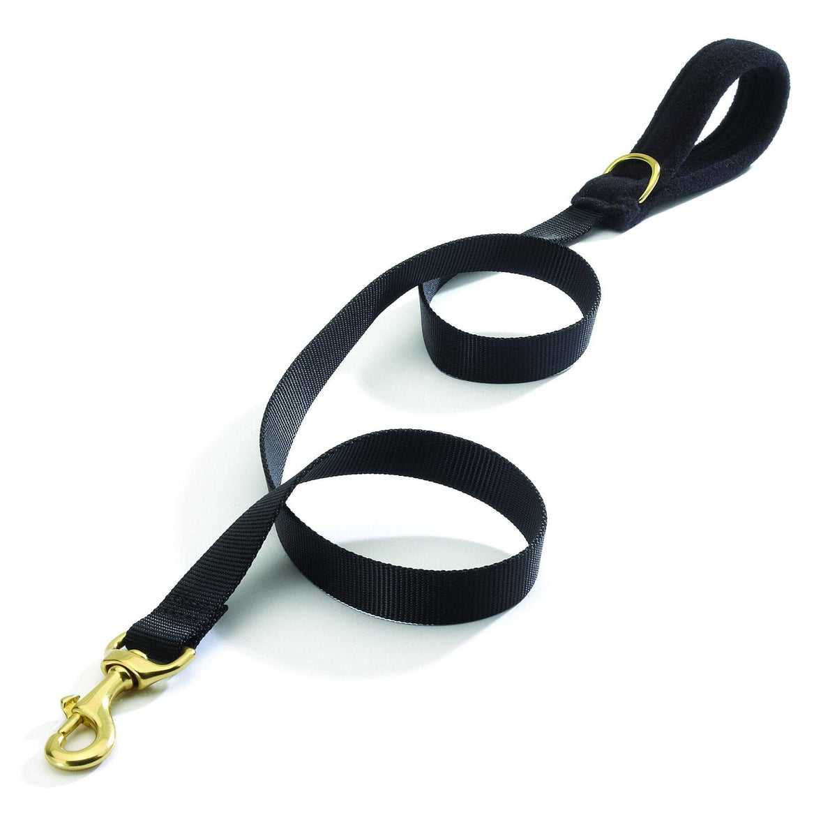 Black Comfort Lead, Wide, Lucky Dog Pet Company, sold through Sniff and Shift