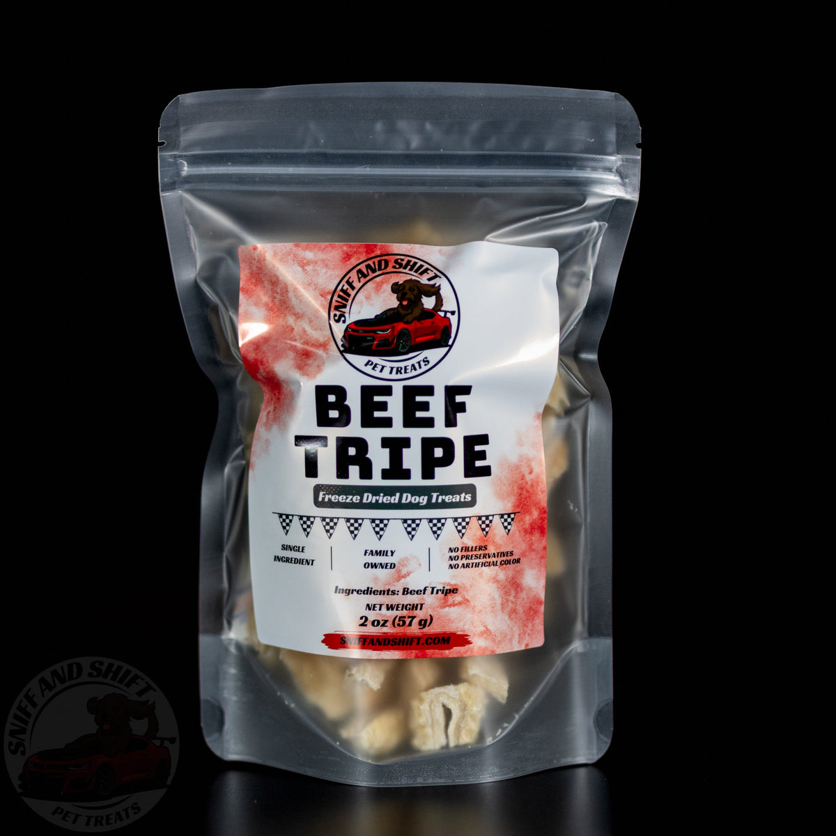 Beef Trio — freeze-dried beef tripe