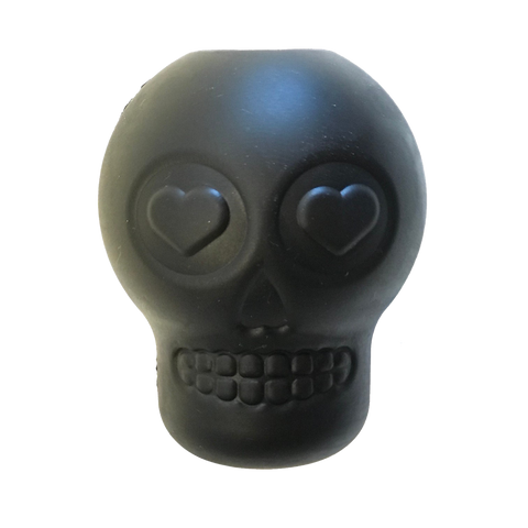 Sugar Skull Rubber Treat Dispenser Large