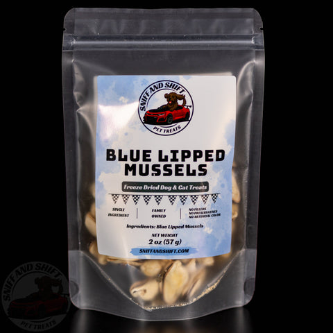 Freeze-Dried Blue-Lipped Mussels — Dog & Cat Treats