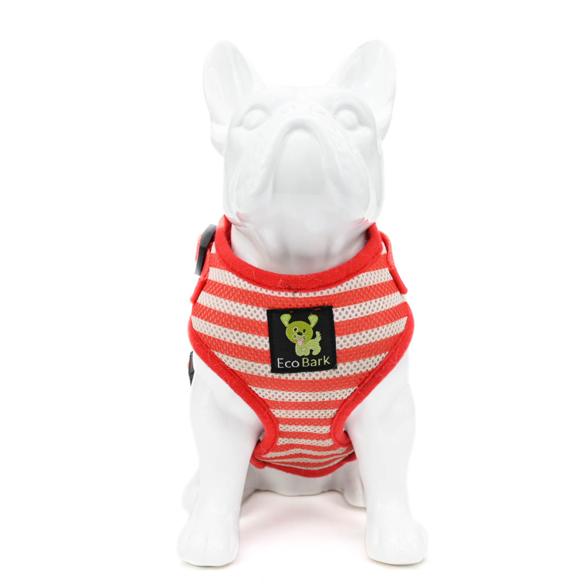 Custom-Fit Harness & Leash Combo, Red Stripe