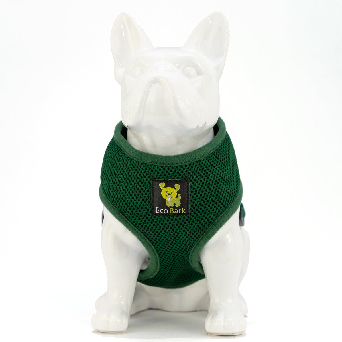 Over-the-Head Dog Harness, Vest Halter, Forest Green
