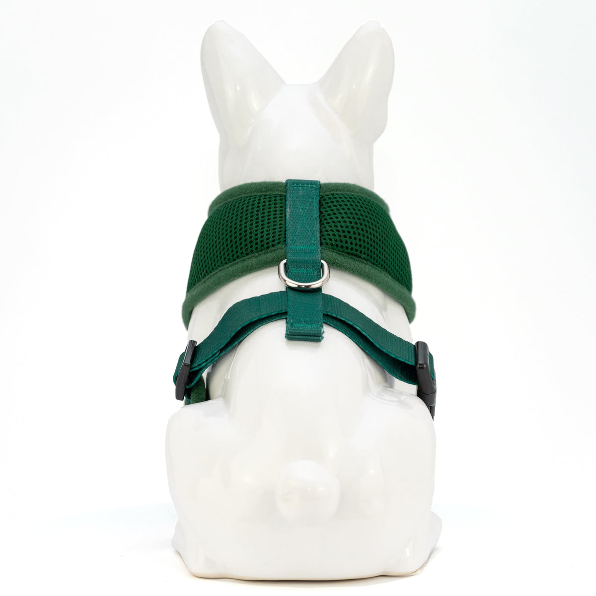 Over-the-Head Dog Harness, Vest Halter, Forest Green