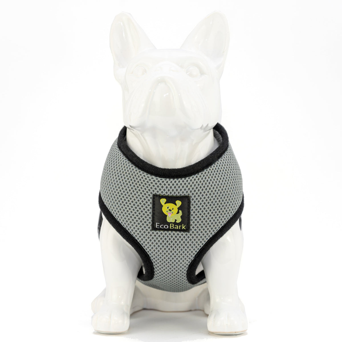 Over-the-Head Dog Harness, Vest Halter, Gray
