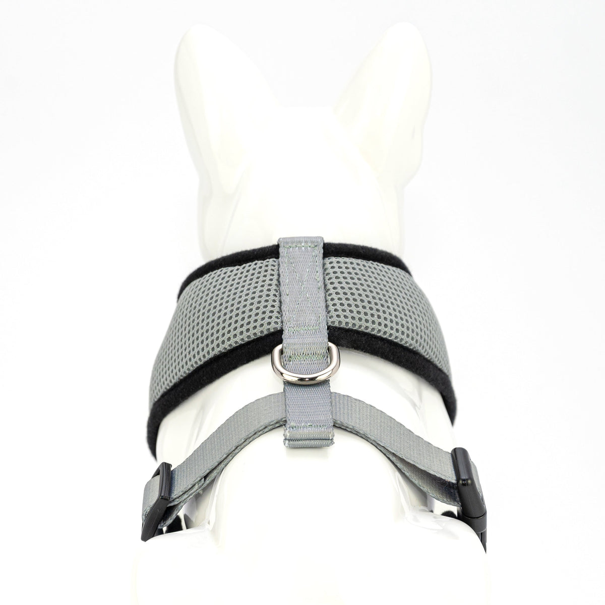 Over-the-Head Dog Harness, Vest Halter, Gray