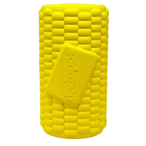 Corn on the Cob Rubber Treat Dispenser