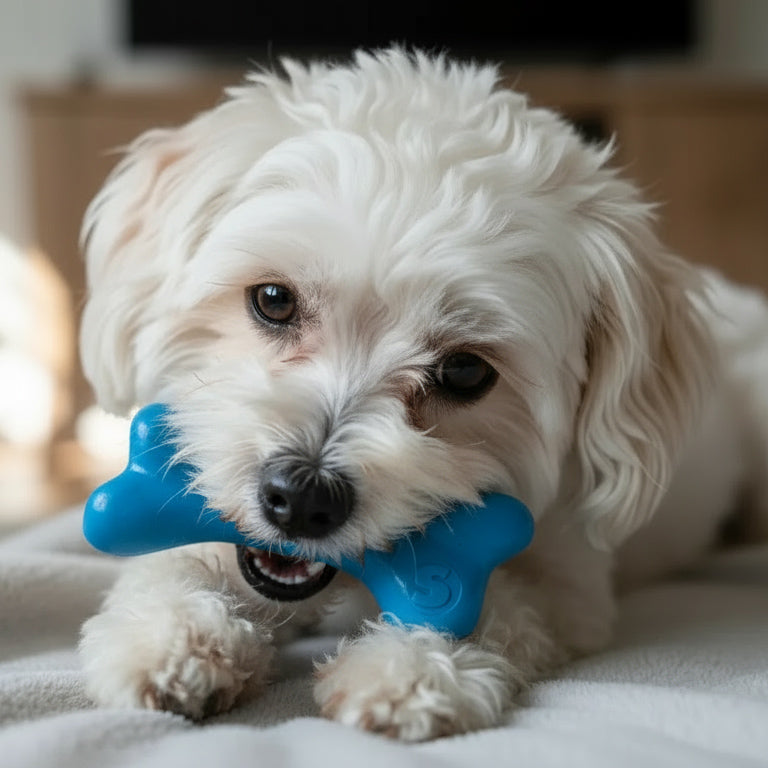 PUP-X Rubber Bone Chew Toy