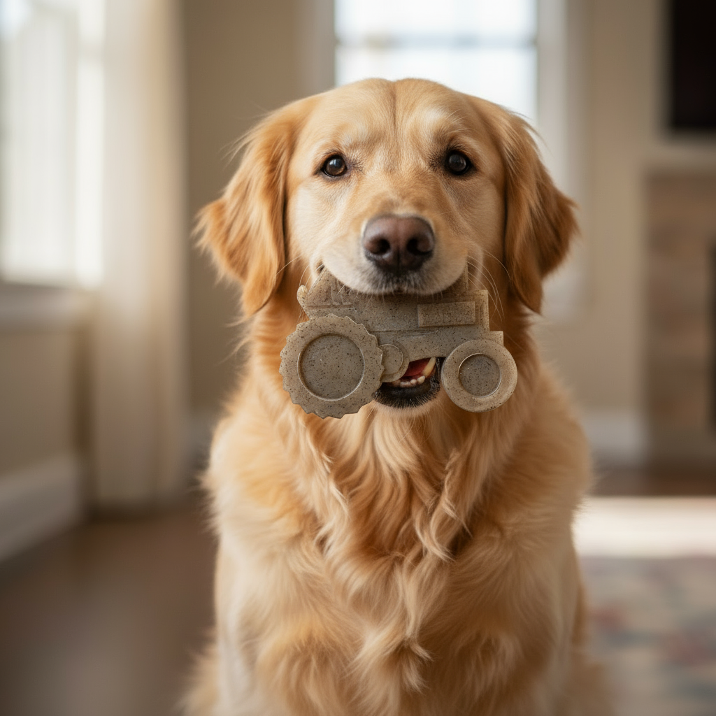 Tractor Nylon Chew Toy