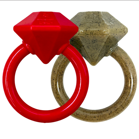 Diamond Ring Nylon Teething Ring for Puppies