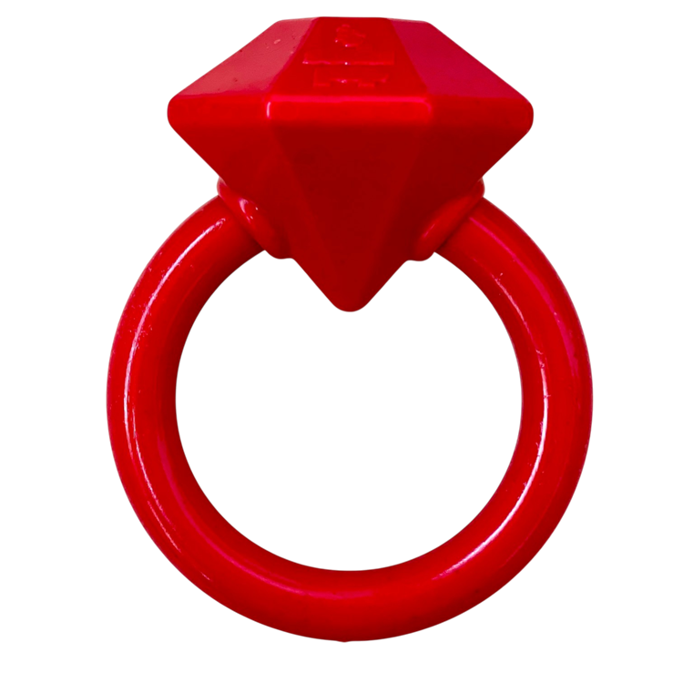 Diamond Ring Nylon Teething Ring for Puppies