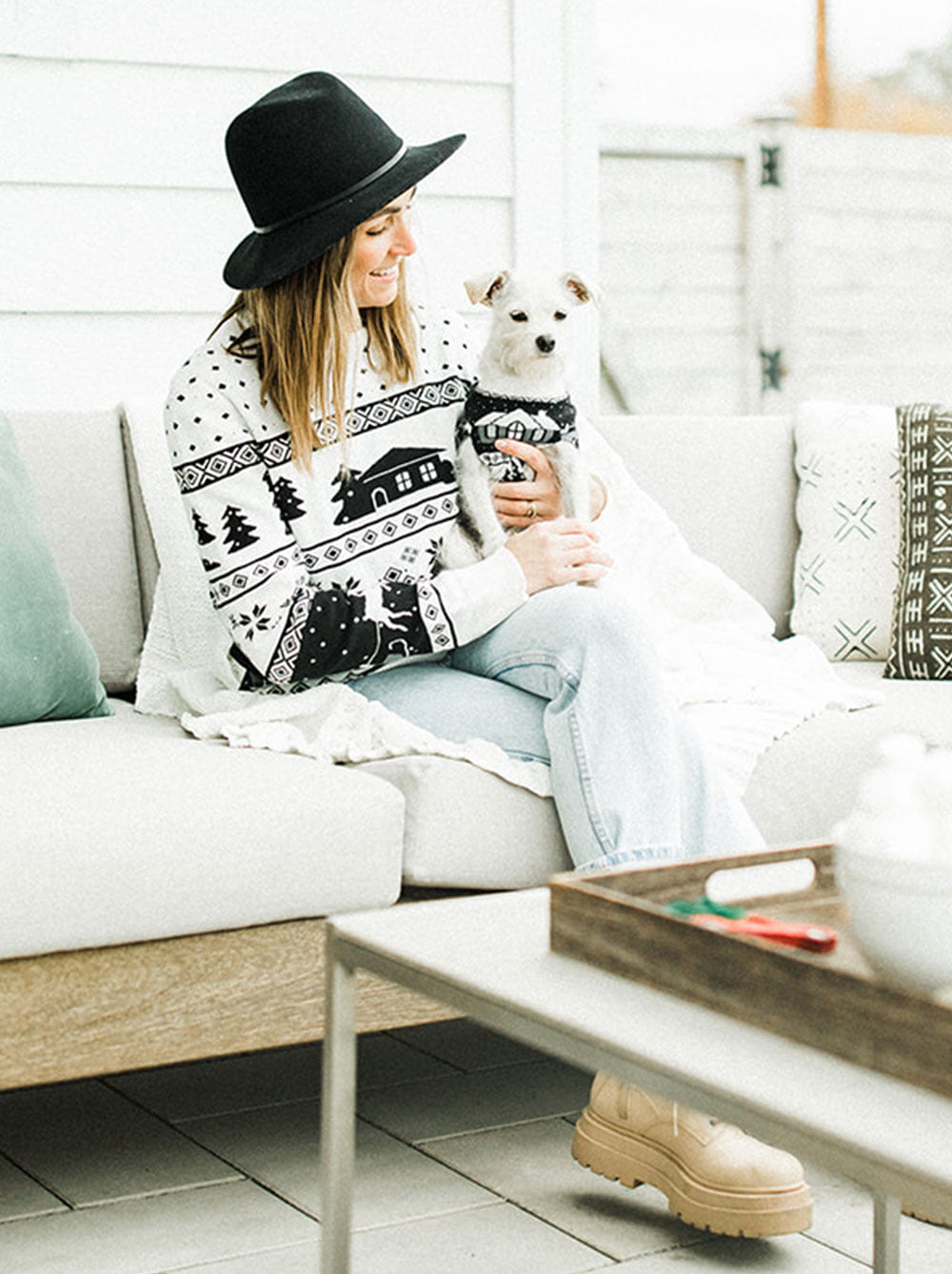 Cabin Sweater, Dog and Kid Sizes