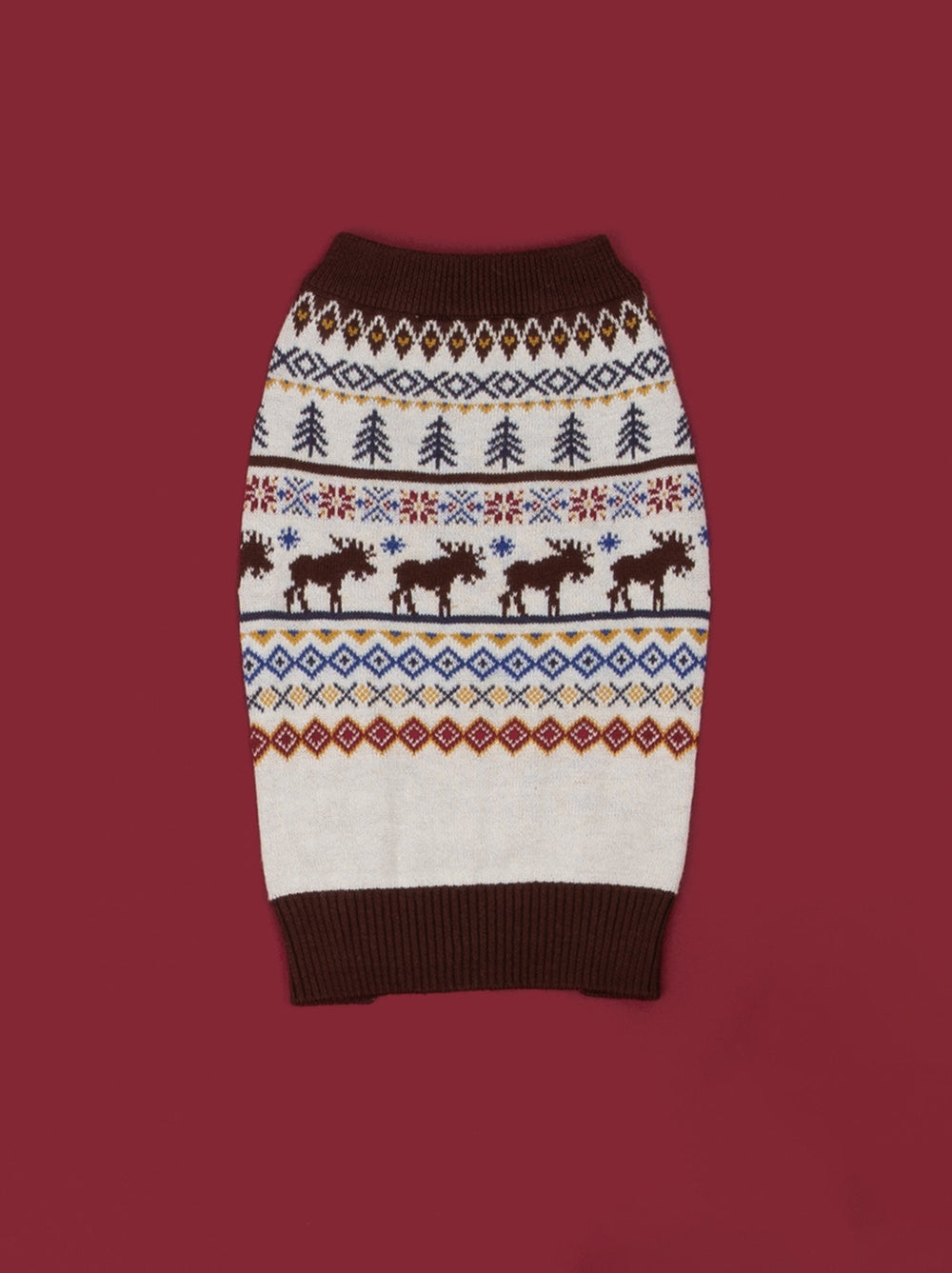 Caribou Sweater, Dog and Kid Sizes