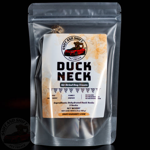 Air-Dried Duck Necks — Natural Single-Ingredient Dog Chews