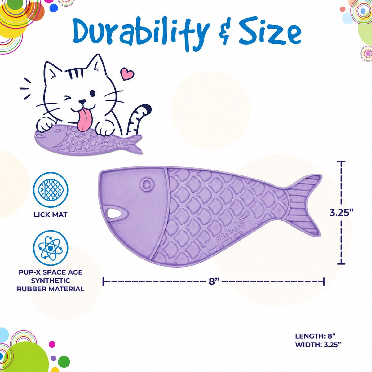 Goldfish eMat Lick Mat for Cats Small