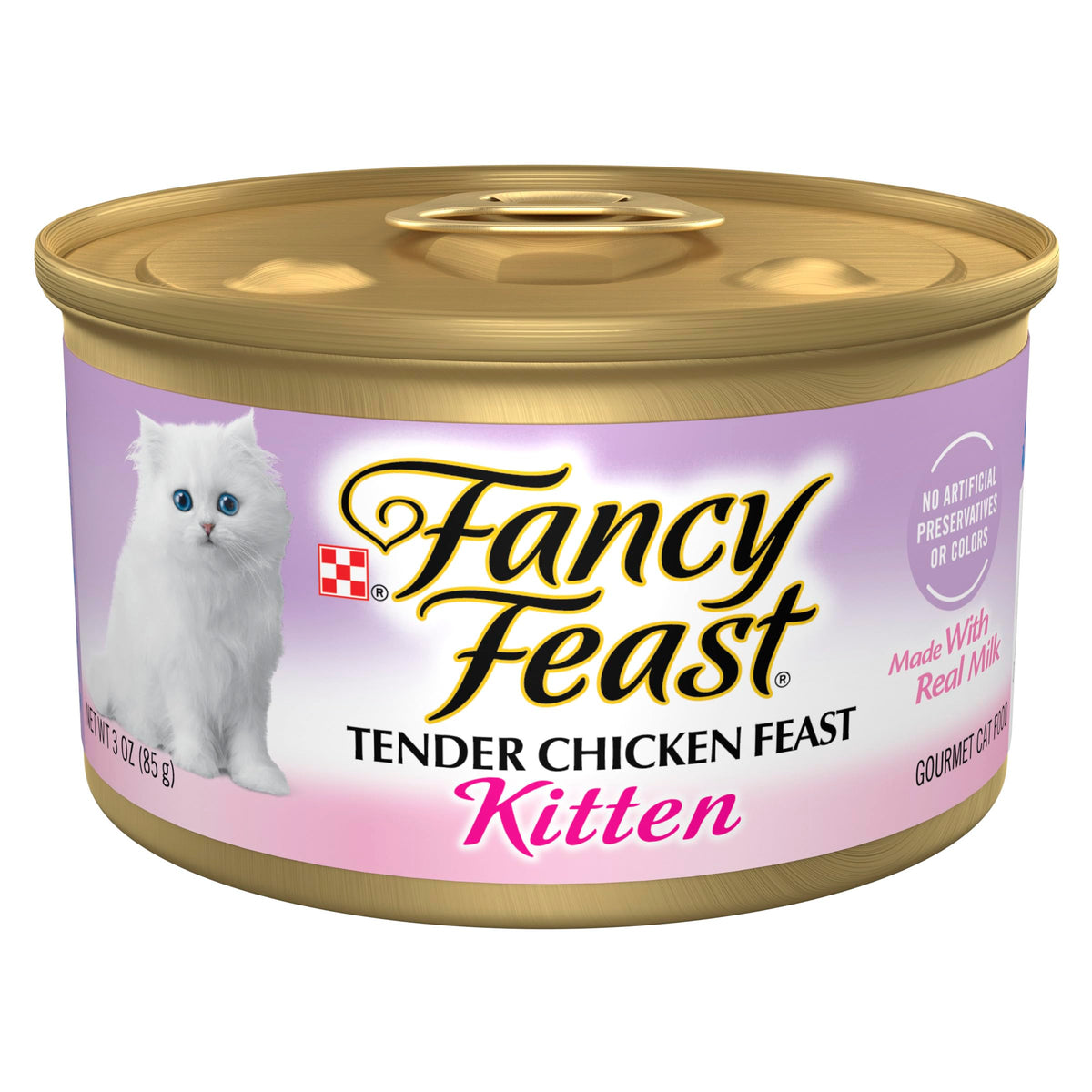 Fancy Feast chicken pâté wet cat food, 3 ounce can