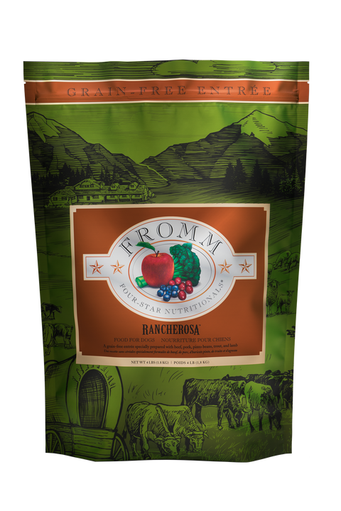 Fromm 4 Star All Life Stages Grain Free Rancherosa Dry Dog Food