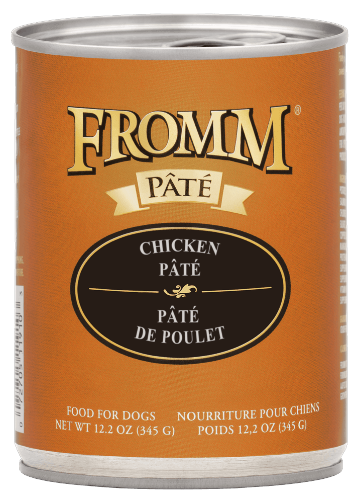 Fromm Beef & Sweet Potato Pâté wet dog food can, 12.2oz