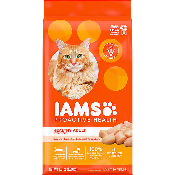 Iams Proactive Health Original with Chicken dry cat food bag