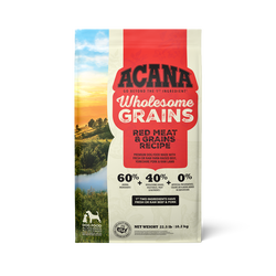 4lb bag of Acana Adult Wholesome Grains Red Meat dry dog food