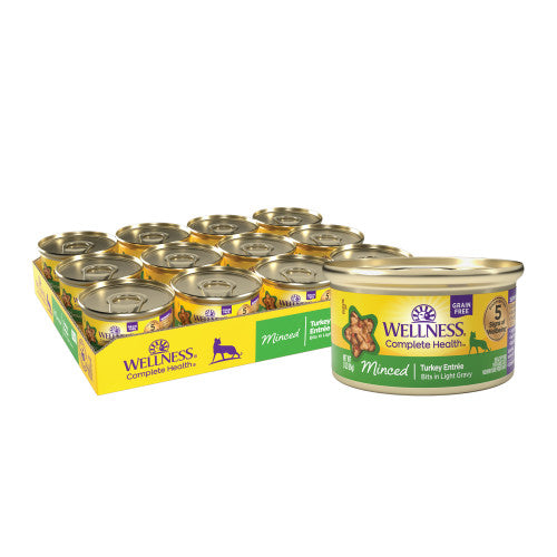 Wellness Complete Health Adult Minced Turkey Entree, 5.5-ounce can