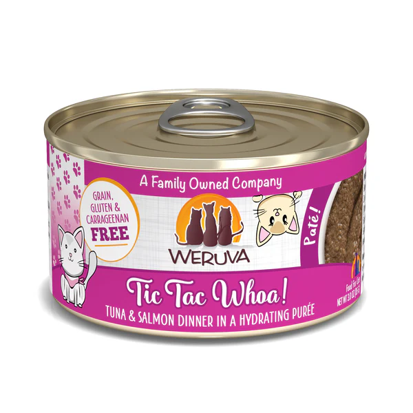 Weruva Tic Tac Woah! Pate can, 3 oz