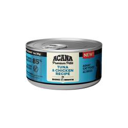 Acana Premium Pâté Tuna and Chicken wet cat food can, 3oz