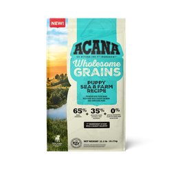 4lb bag of Acana Puppy Wholesome Grains Sea & Farm dry dog food