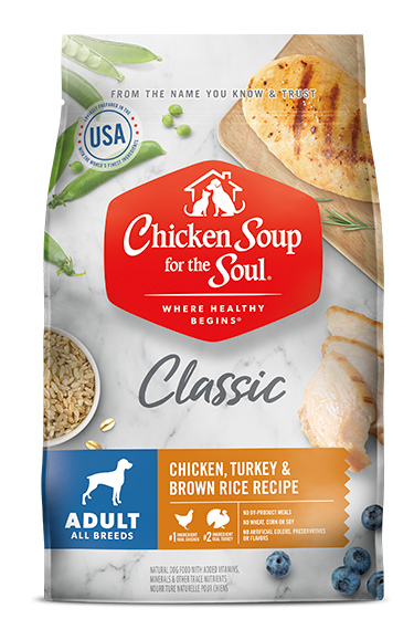 Bag of Chicken Soup Adult Chicken, Turkey and Brown Rice dry dog food