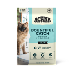 Acana Adult Bountiful Catch dry cat food bag