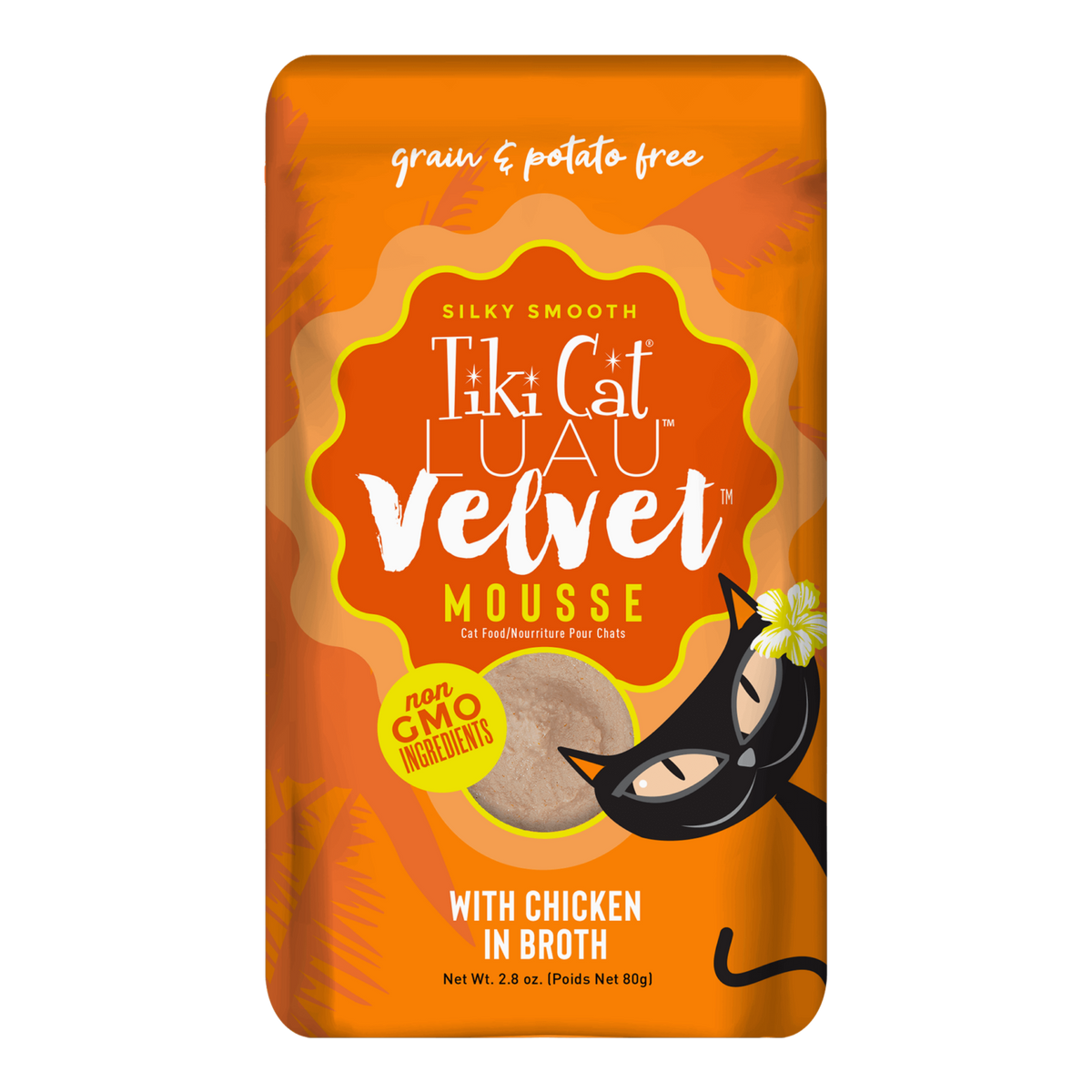 Tiki Cat Velvet Mousse Chicken pouch, 2.8 oz