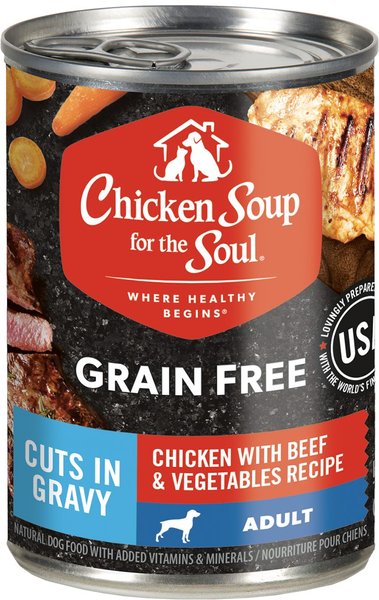 Chicken Soup for the Soul Chicken, Beef & Vegetables can