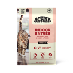Acana Adult Chicken and Turkey Indoor Entree dry cat food bag