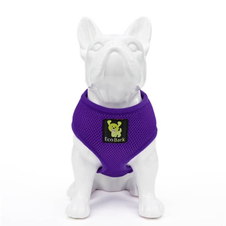Over-the-Head Dog Harness, Vest Halter, Purple