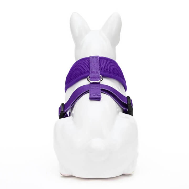 Over-the-Head Dog Harness, Vest Halter, Purple
