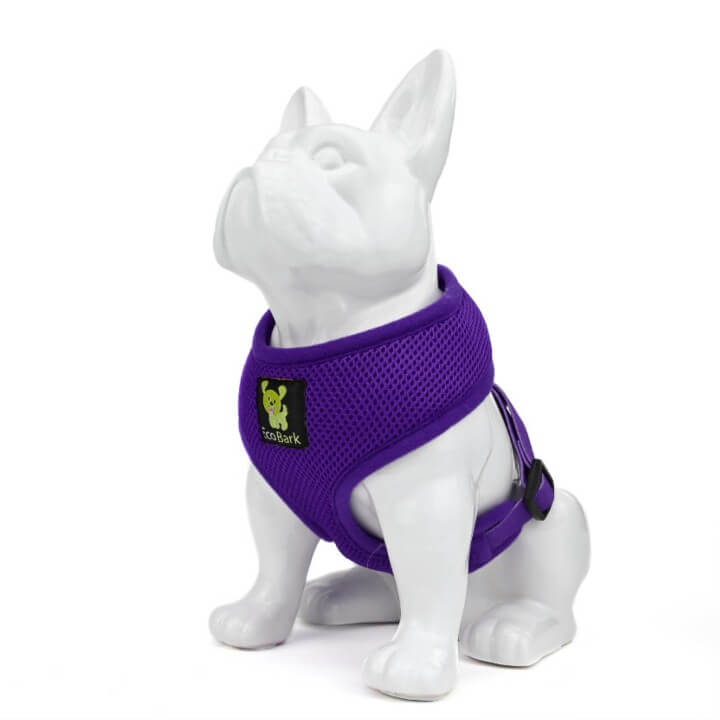 Over-the-Head Dog Harness, Vest Halter, Purple