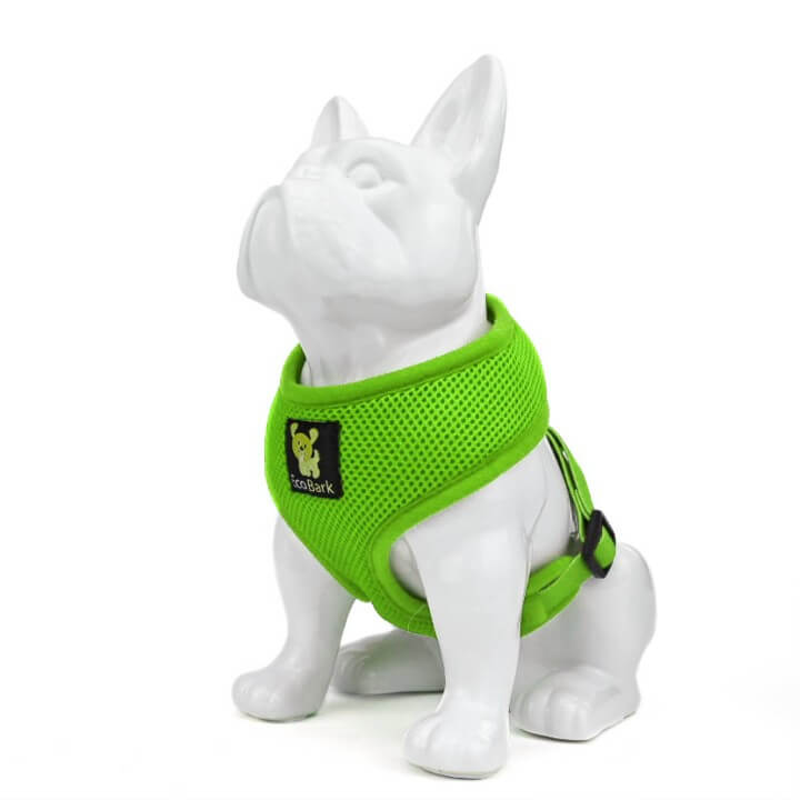 Lime Green Over-the-Head Dog Harness, Vest Halter, XS to XX-Large