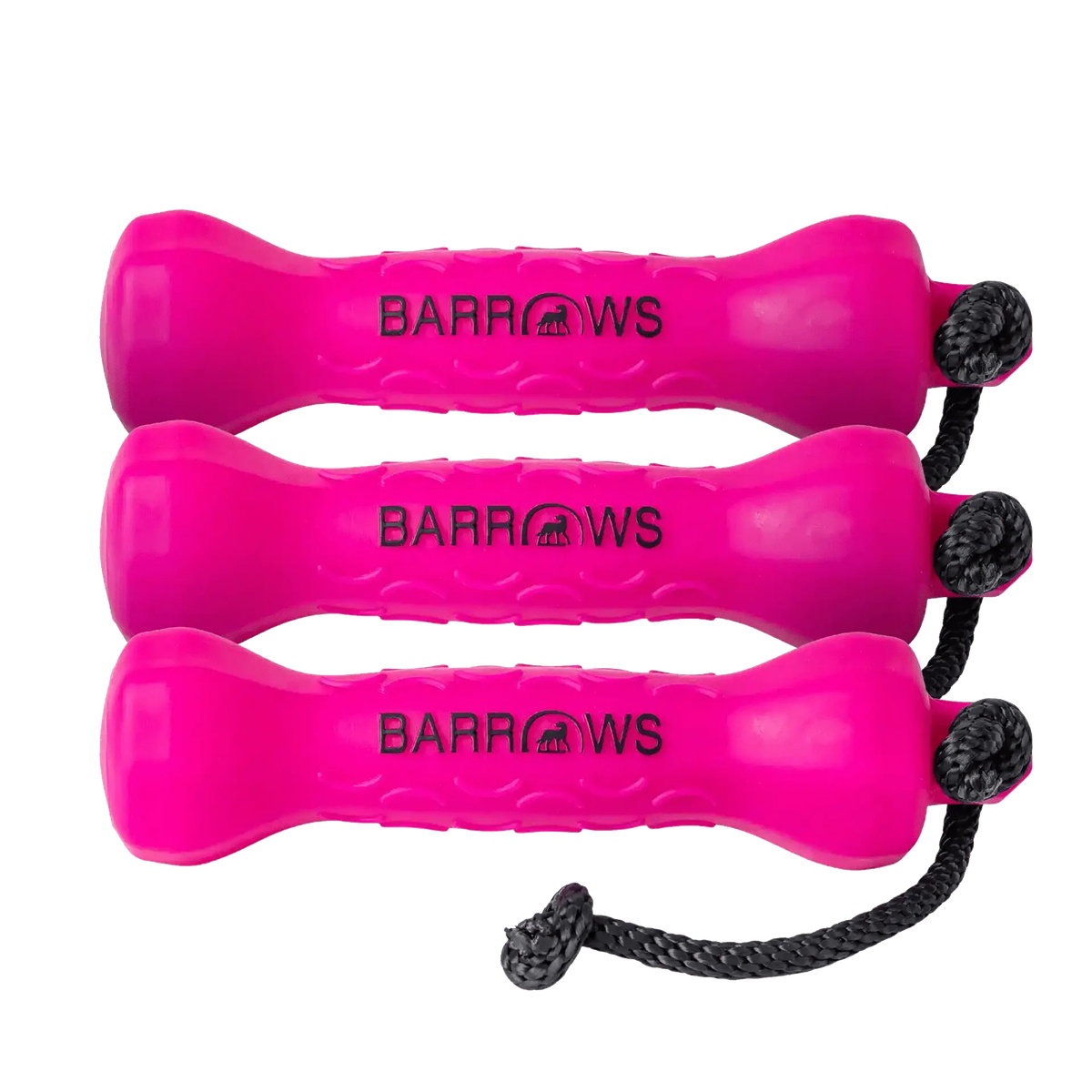 Barrows Training Bumper Pack gun dog training bumpers by Barrows Outdoor in pink