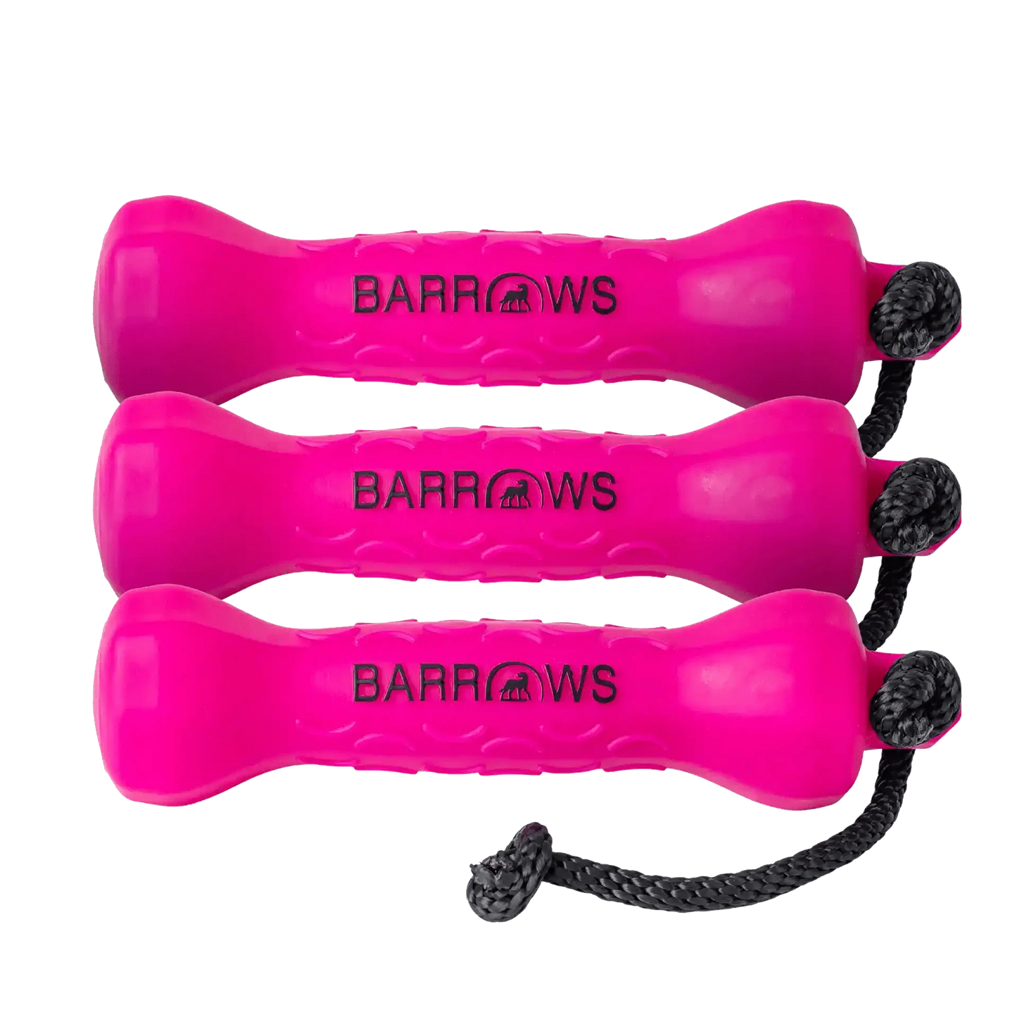 Barrows Training Bumper Pack gun dog training bumpers by Barrows Outdoor in pink