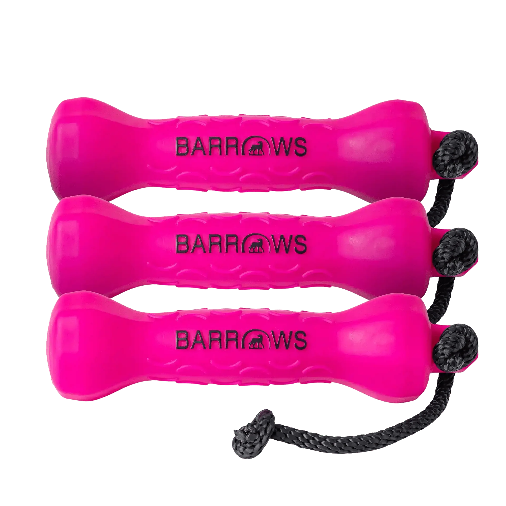 Barrows Training Bumper Pack gun dog training bumpers by Barrows Outdoor in pink